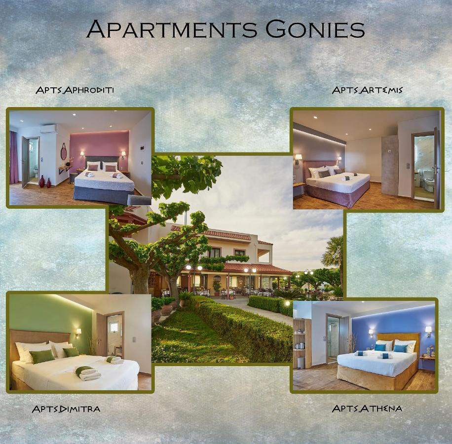 Apartments Gonies - Afroditi Goníai Eksteriør bilde